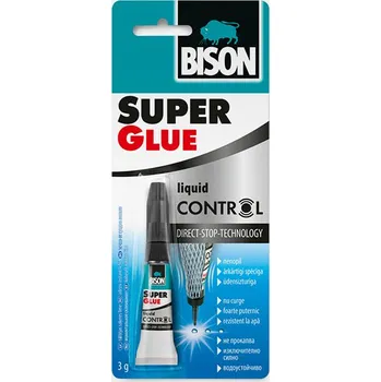 Průmyslové lepidlo Bison Super Glue Control 3 g