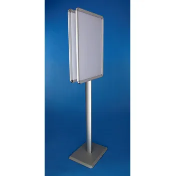 EXPOINT Oboustranný stojan na plakáty formátu A2,B2,A1 Název: 2 ks kliprám formátu A2