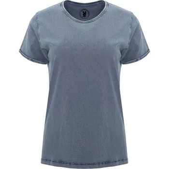 ROLY Tričko Husky, džínový vzhled, dámské E6691-86-M M Denim modrá