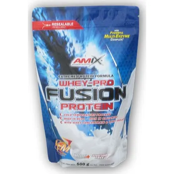 Proteinový nápoj Amix WheyPro Fusion Protein 500g sáček Varianta: vanilla