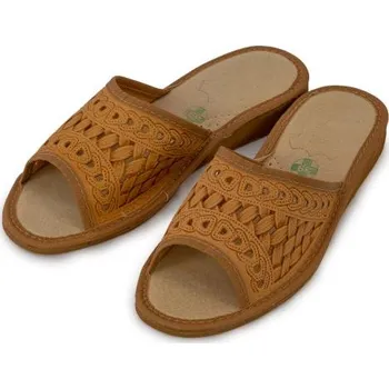 Dámské pantofle Dámské kožené pantofle Diana 39