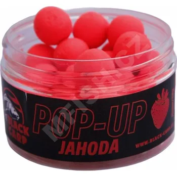 Boilies BLACK CARP Pop Up Jahoda 50g 15mm (BLACK CARP Pop Up Jahoda 50g 15mm)