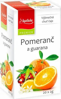 Čaj Apotheke Pomeranč a guarana 20 x 2 g