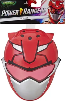 Karnevalová maska Hasbro Power Rangers červená