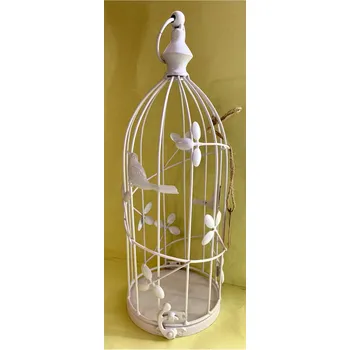 Pro ptáka Aw. gifts Retro ptačí klec kruhová bílá 1ks Barva: Střední
