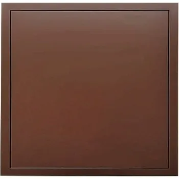 Revizní dvířka M&D Revizní dvířka 20x25 cm HNĚDÁ ZN (uzamykatelná na klíč)