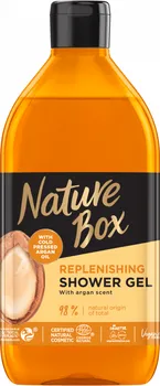 Sprchový gel Nature Box Argan Oil Replenishing Shower Gel přírodní sprchový gel 385 ml