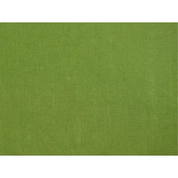 Snový svět VZOREK - Lněná látka zelená měkčená Gramáž: 190 g/m2