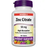 Webber Naturals Zinc Citrate 180 tbl.