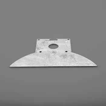 LED lišta Záslepka BIG CEILING TUBE bez otvoru, barva nerez (1 ks)