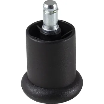 Pojezdové kolečko Nábytkový plastový kluzák průměr 38mm, průměr čepu 11mm, nosnost 30 kg - KG38-11