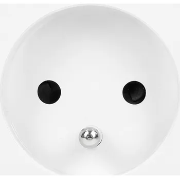 Elektrická zásuvka Výklopná elektrická vestavná zásuvka - MODULOVÝ SYSTÉM - modul 230V bílý (230V modul pro vestavnou zásuvku KZAS 00050)