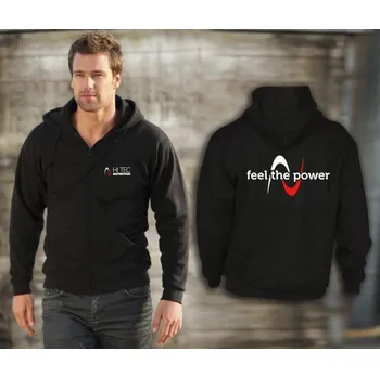 Pánská mikina Mikina pánská černá s kapucí vel. M