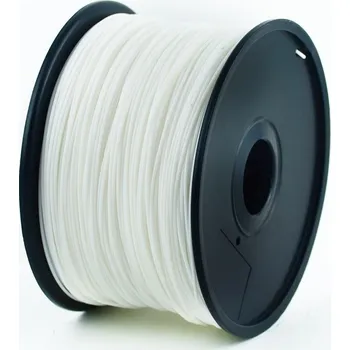 Filament Gembird tisková struna (filament), ABS, 1,75mm, 1kg, bílá