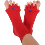 Happy Feet - Adjustační ponožky RED Velikost: L (vel. 43-46)