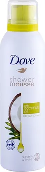 Sprchový gel DOVE Shower Mousse Coconut Oil sprchová pěna 200 ml