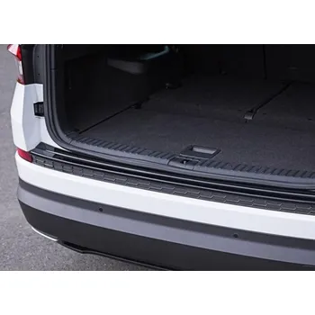 Auto-moto Milotec práh pátých dveří s krátkou hranou pro Škoda Kodiaq 2016-, černý lesklý