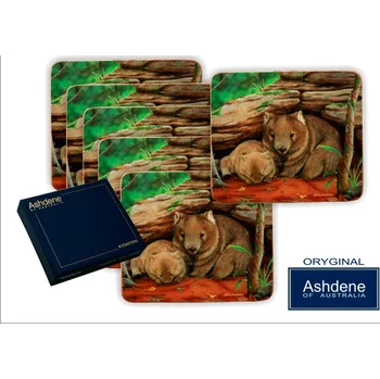 prostírání Leonardo, Anglie Leonardo - Korkové prostírání 6 ks - 10,5*10,5 cm