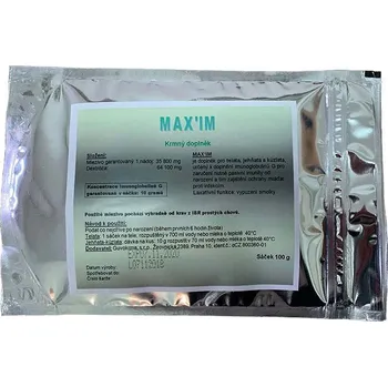 Krmivo pro hospodářské zvíře MAX'IM Mlezivo pro telata, jehňata a kůzlata 100 g