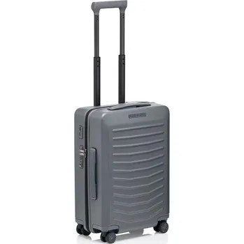 PORSCHE DESIGN Roadster Hardcase 4W Trolley S Zavazadlo kufr skořepinový velikost S matně šedý TSA USB (550 x 380 x 230 mm Výjimečně lehký. Tichá kola. Jako příruční zavazadlo.)