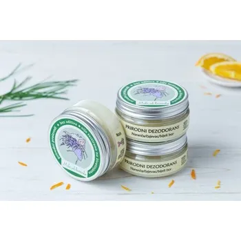 Tuhý deodorant –pomeranč / čajovník / bílá borovice