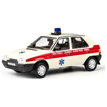 autíčko Abrex Škoda Favorit 136L (1988) OÚNZ Praha 1:43