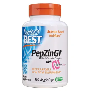 Doctor's Best PepZin L-Carnosin komplex 120 cps.
