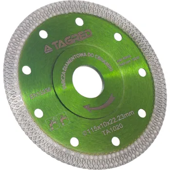 Řezný kotouč Diamantový kotouč na řezaní kamene, dlaždic, keramiky 115mm, TAGRED TA1020