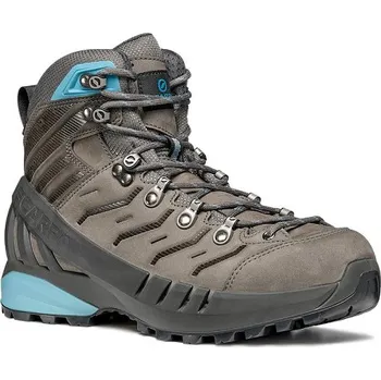 Dámská treková obuv Scarpa boty Cyclone GTX WMN, šedá/modrá, 38,5 (5,5)