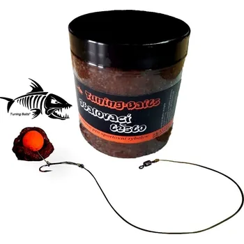 Nástraha TUNING-BAITS Tuning Baits obalovací těsto 250g příchuť: Jahoda