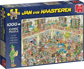 Puzzle Jumbo Knihovna 1000 dílků