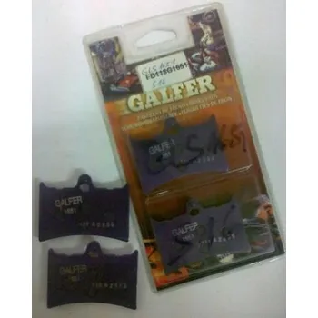 Brzdová destička Brzdové destičky Galfer Semi-Metall, S16 pro Malossi brzdič GLS1651