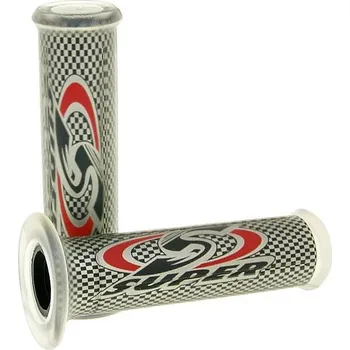 Motocyklový chránič Vparts Gripy Sport průhledná Carbon VC21585