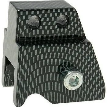 Vparts Podložka pod pružinu CNC 2 díry Carbon-Look, Minarelli VC21301