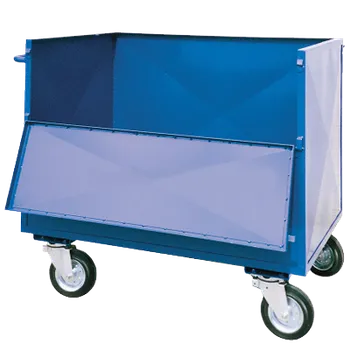 Stavební technika Vozík bez víka Modrá RAL 5010