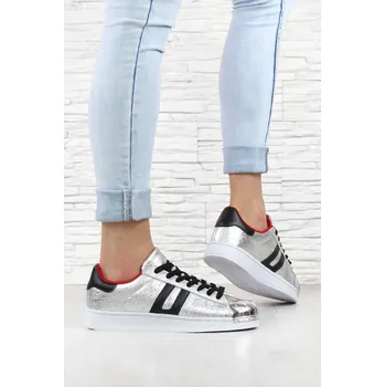 Dámské tenisky Balada Stříbrné tenisky 797-40SI Velikost: 39