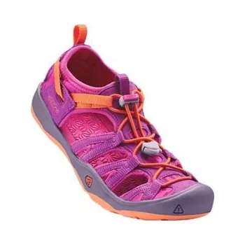 Dětská treková obuv KEEN MOXIE SANDAL Jr purple wine/nasturtium US 2 / EU 34,0 / UK 1 / 21 cm; Fialová obuv + DÁREK DLE VÝBĚRU!