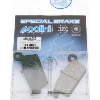 Auto-moto Brzdové destičky Polini organic, Kymco Curio, Fever ZX I + II, KB50, Top Boy 174.0087