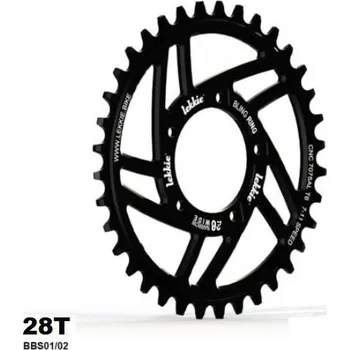sada pohonu pro kolo Převodník Lekkie 28 zubů pro středový pohon 250/750 W