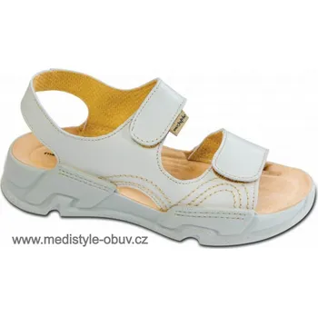 Dámská zdravotní obuv MEDISTYLE HEDVIKA 1H-L21 sandál bílý vel.37-42, --- - 40