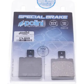 Auto-moto Brzdové destičky Polini organic, Aprilia RS 50, 125, RX 50, Beta Tempo, Quadra, Cagiva Mito 125 174.0029