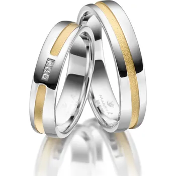 Prsten Marrya Stříbrné snubní prsteny SI-21