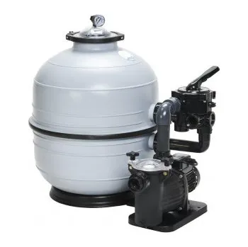 Bazénová filtrace Filtrační zařízení - KIT MIDI 600,12 m3/h, 230 V, 6-ti cest. boč. ventil, čerp. FreeFlo 51MID60012FF