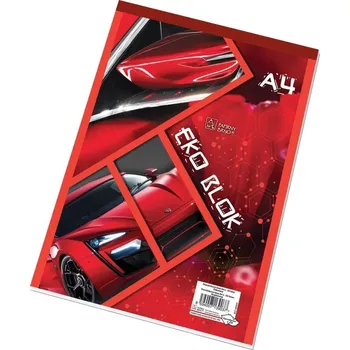 Poznámkový blok Eko Blok A4 linkovaný