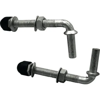 Příslušenství pro plot PILECKÝ Darcromet pant regulovatelný M12 x 130 mm 2 ks