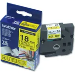 Páska Brother TZe-641 (Černý tisk/žlutý podklad)