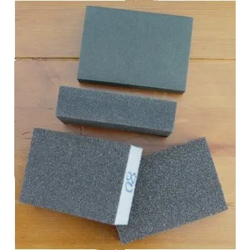 Brusný papír Brusná houbička hranatá Hrubost: zrnitost 80