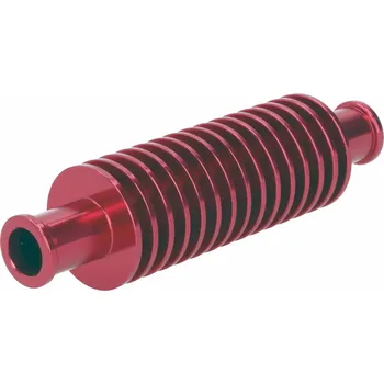 Chlazení pro motocykl 101 Octane Průtokový chladič kulatý červená 40133