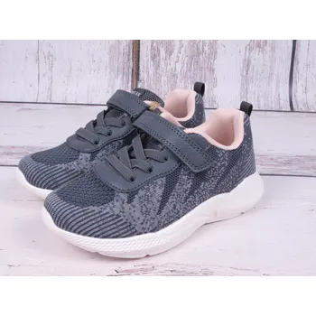 Dívčí tenisky Tenisky American club HA16/21 šedé velikost: 28