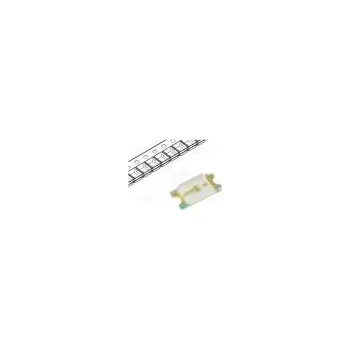 Dioda LED SMD 1206 green 70÷100mcd 3.2x1.6x0.68mm 120° 1.8÷2.4V